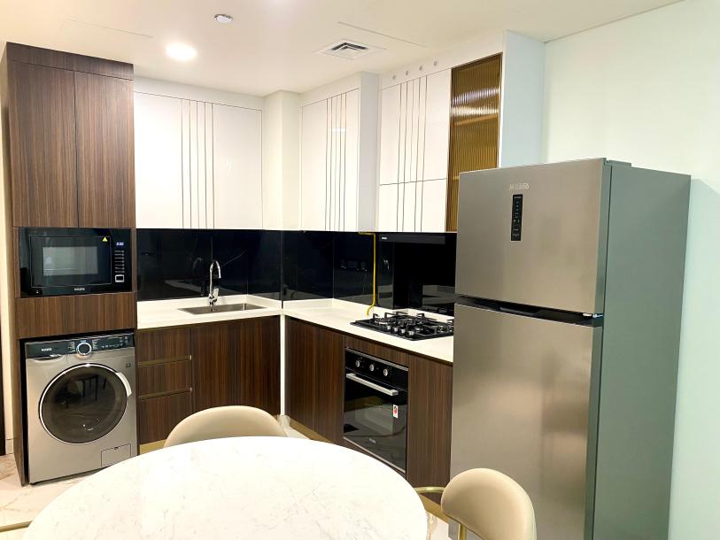 Fully Finished 2BR in Petalz by Danube with Private Balcony Jacuzzi | Near International City-13